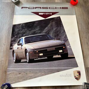 Porsche 944 Poster 1989 - RARE!!